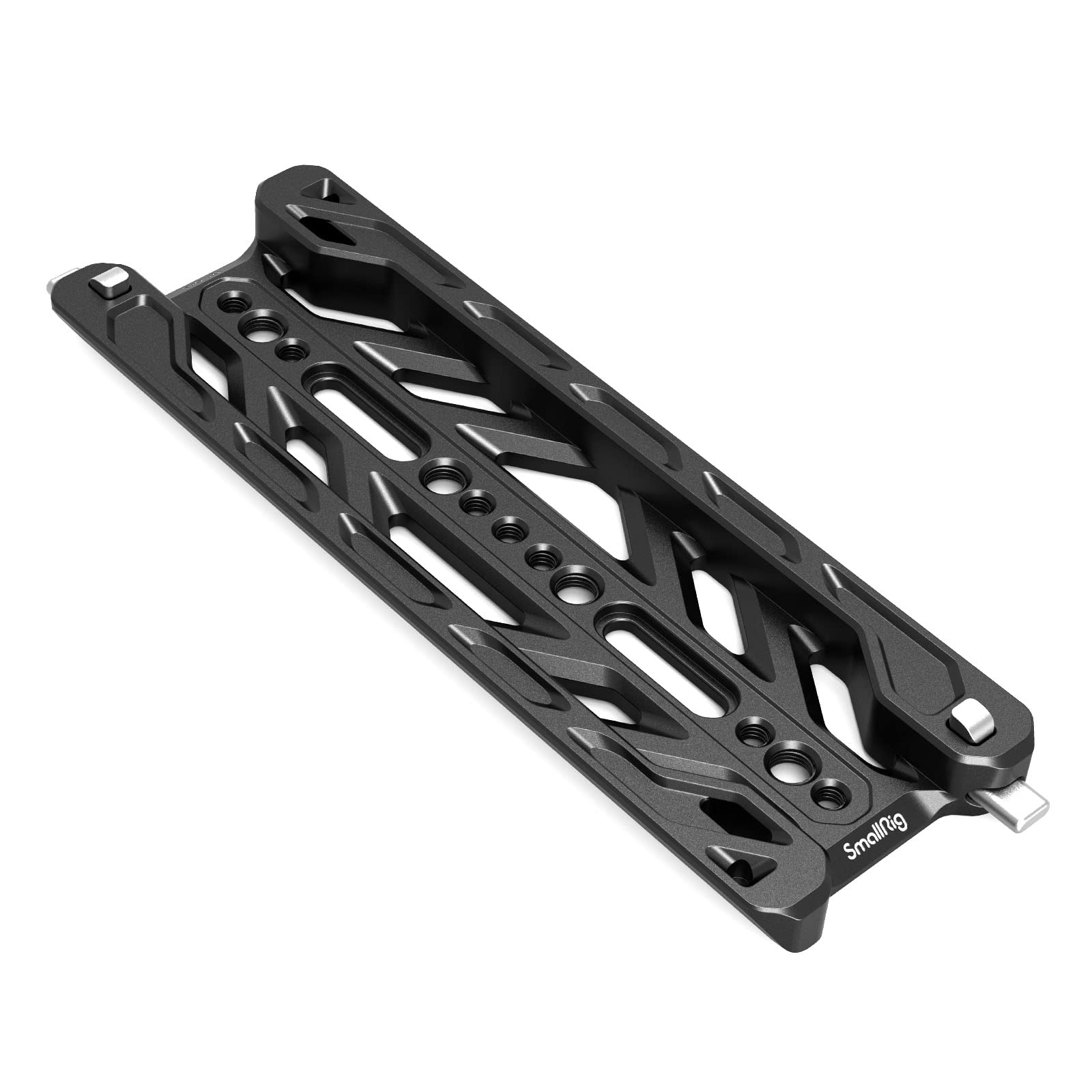 SMALLRIG 8'' Lightweight Dovetail Plate for ARRI with Maximum Load 20kg, Dovetail Plate with Safety Design for Attaching Kit, Baseplate, Cheese Plate or Vehicle