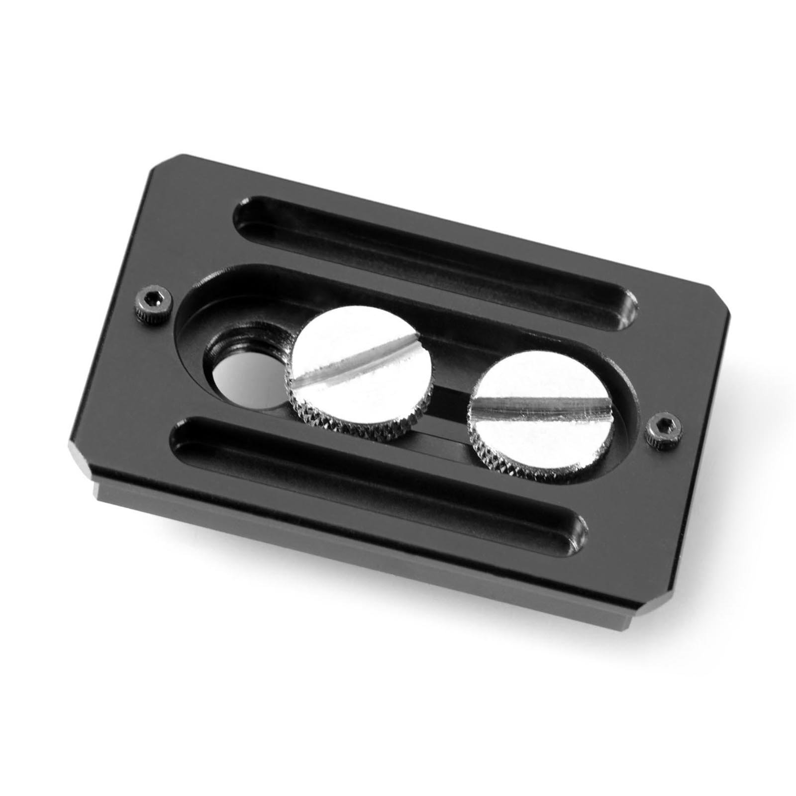 1219-smallrig-quick-release-plate-for-arca-swiss-baseplate-with-1-4-20-screw-3-8-16-screw-for-cameras-and-cages-2146b-4.jpg SMALLRIG Quick Release Plate for Arca Swiss, Baseplate with 1/4''-20 Screw, 3/8''-16 Screw, for Cameras and Cages - 2146B