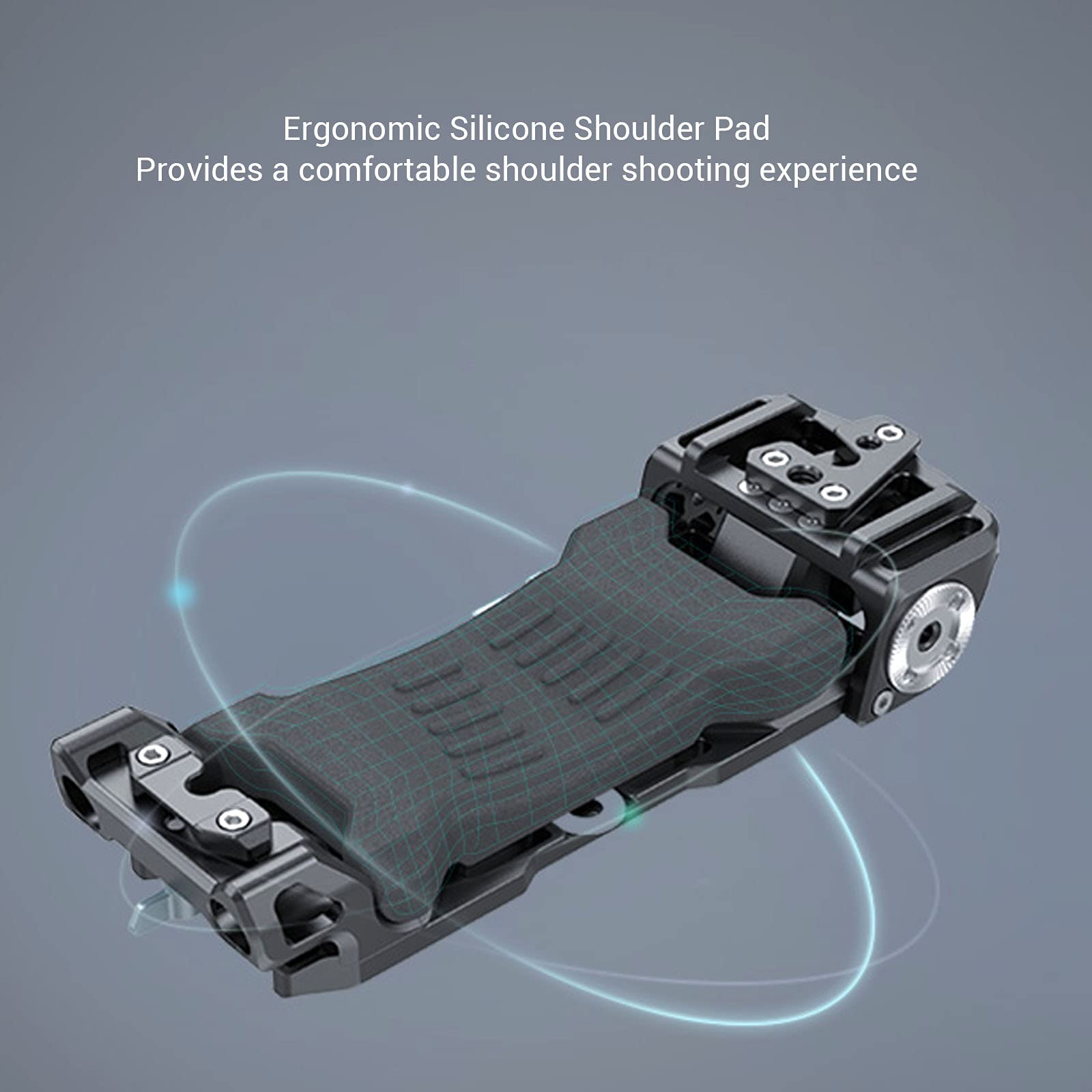 1249-smallrig-quick-release-shoulder-plate-for-sony-vct-14-tripod-adapter-with-rosettes-2837-7.jpg SMALLRIG Quick Release Shoulder Plate for Sony VCT-14 Tripod Adapter with Rosettes - 2837