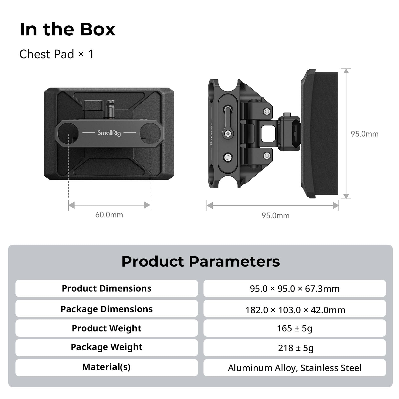1257-smallrig-lightweight-chest-pad-with-15mm-lws-rod-clamp-for-handheld-camera-operation-md3183-9.jpg SMALLRIG Lightweight Chest Pad with 15mm LWS Rod Clamp for Handheld Camera Operation - MD3183