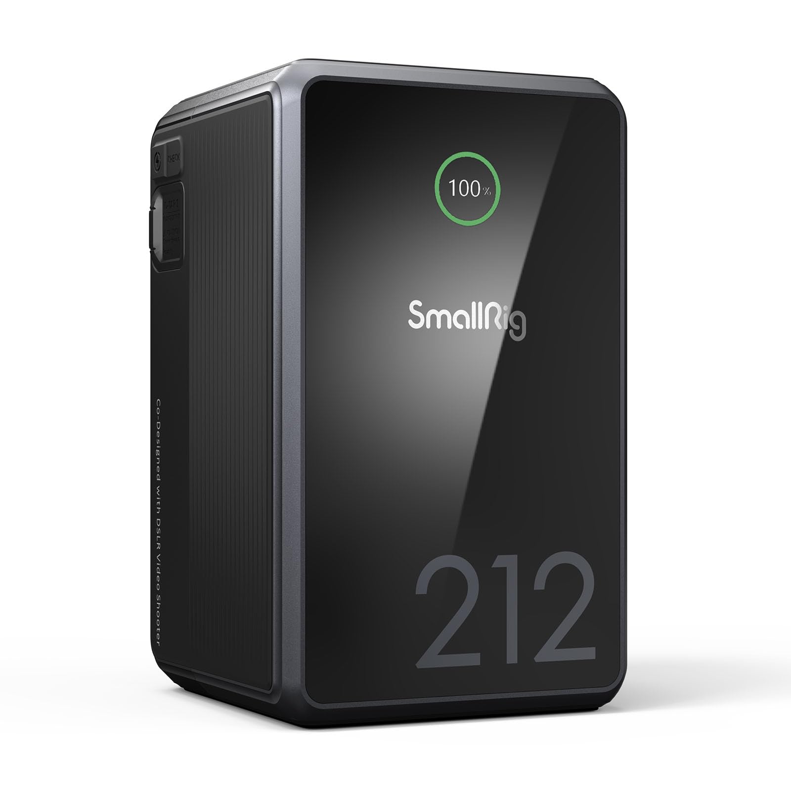 SmallRig V Mount Battery VB212, 212Wh / 14400mAh V Mount Battery with 140W Output, 2H Full Charge, with Dual USB-C, D-TAP, DC Port, Smart Digital Display for Video Light, Camera, Camcorder, Monitor