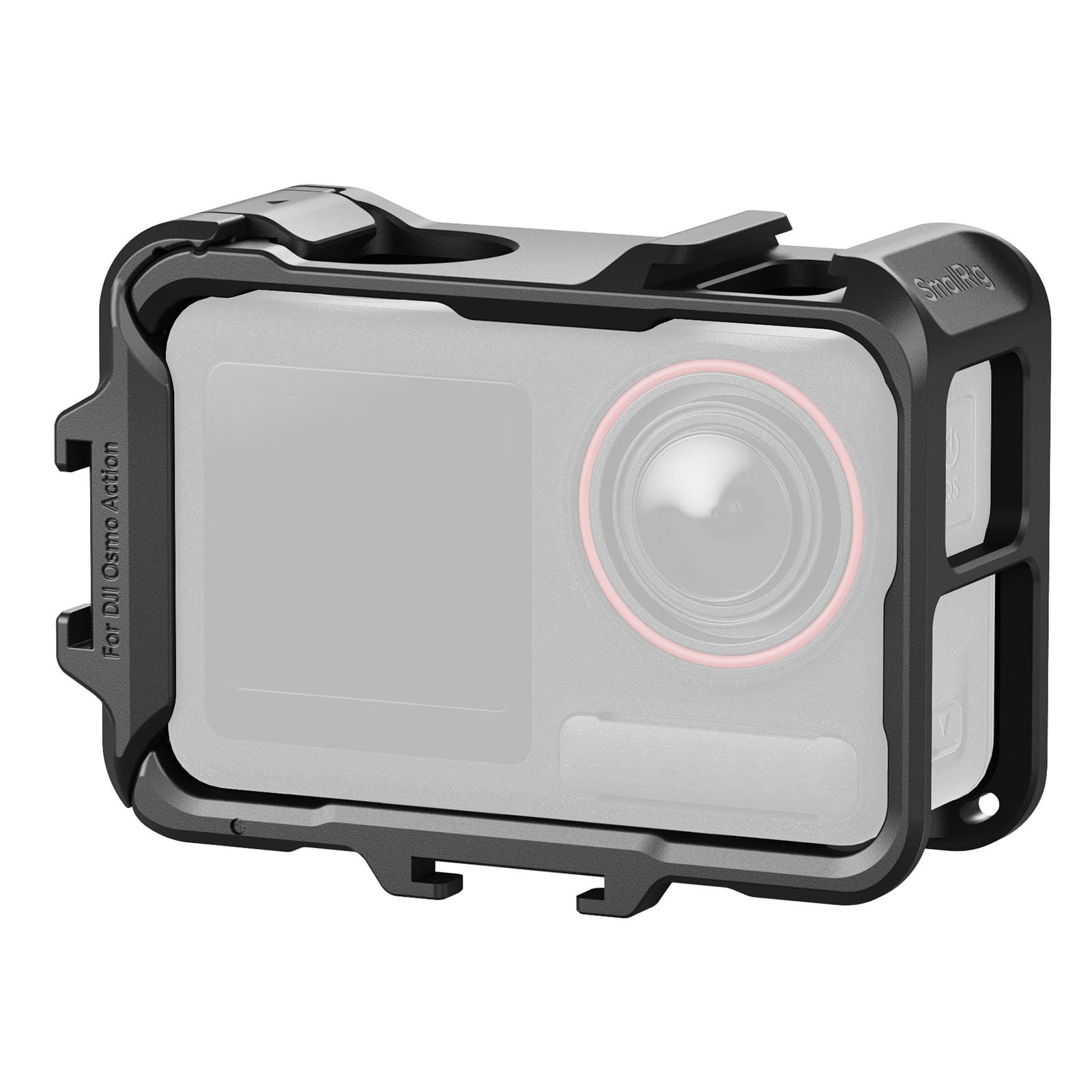 SMALLRIG Action 5 Pro Action 4 Action 3 Cage for DJI, Cage with Multiple Expansion Interfaces, Protective Frame for DJI Osmo Action 3 Action 4 Action 5 Pro - 5135