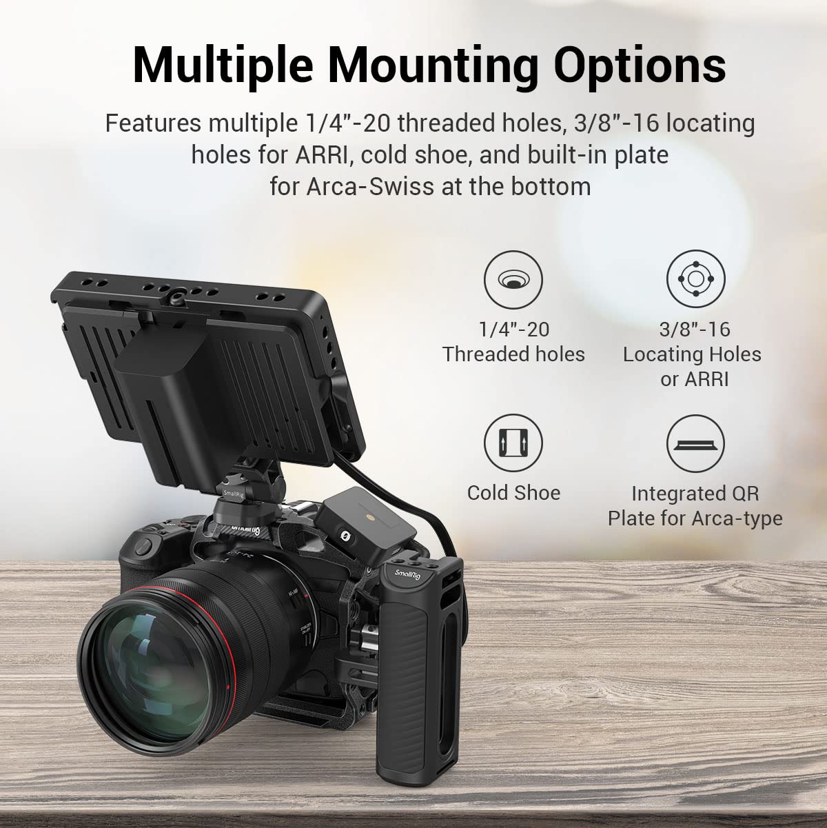 309-smallrig-r5-r5-c-r6-half-cage-camera-half-cage-with-cable-clamp-for-canon-r5-r5-c-r6-3656-6.jpg SMALLRIG R5 R5 C R6 Half Cage, Camera Half Cage with Cable Clamp for Canon R5 R5 C R6-3656