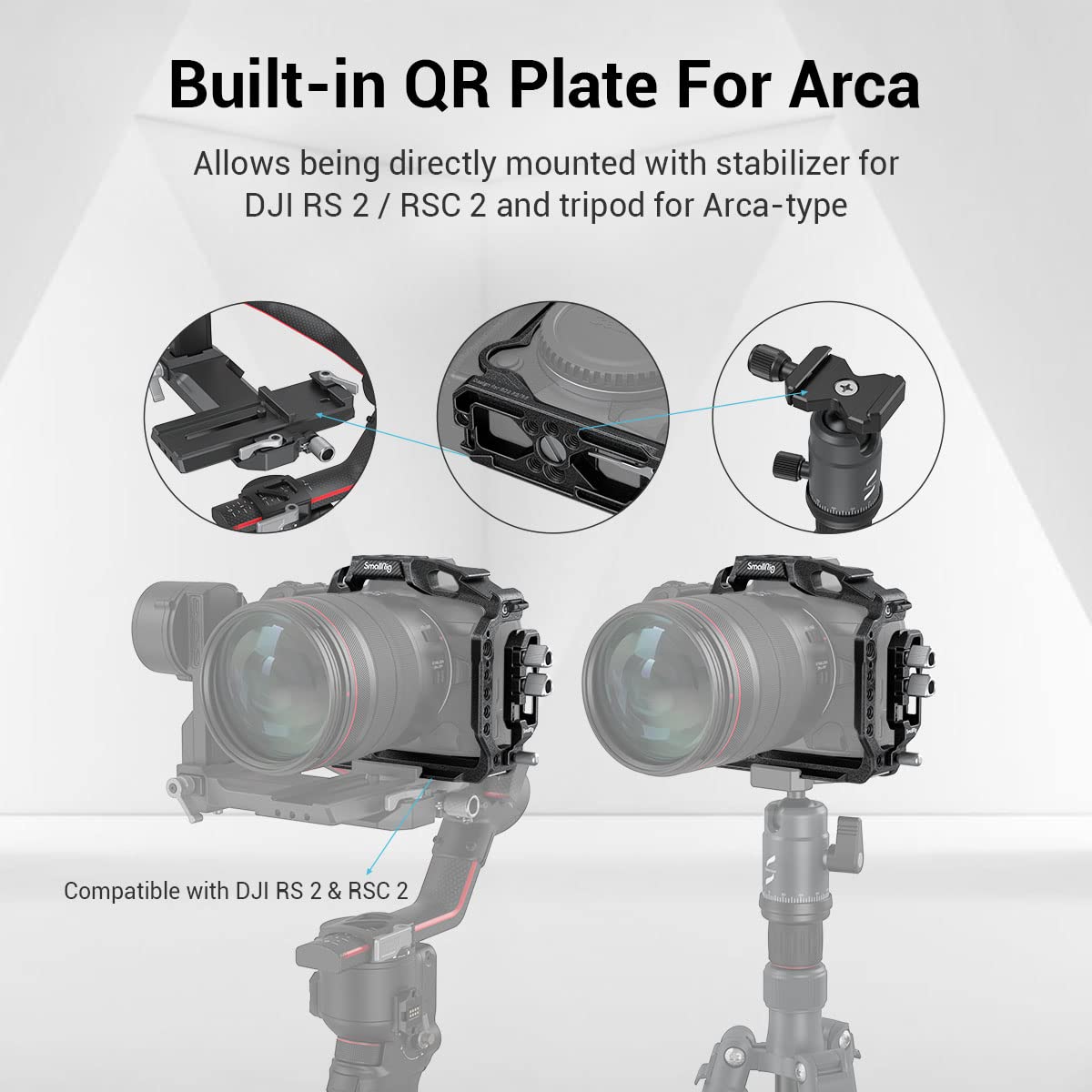 309-smallrig-r5-r5-c-r6-half-cage-camera-half-cage-with-cable-clamp-for-canon-r5-r5-c-r6-3656-8.jpg SMALLRIG R5 R5 C R6 Half Cage, Camera Half Cage with Cable Clamp for Canon R5 R5 C R6-3656