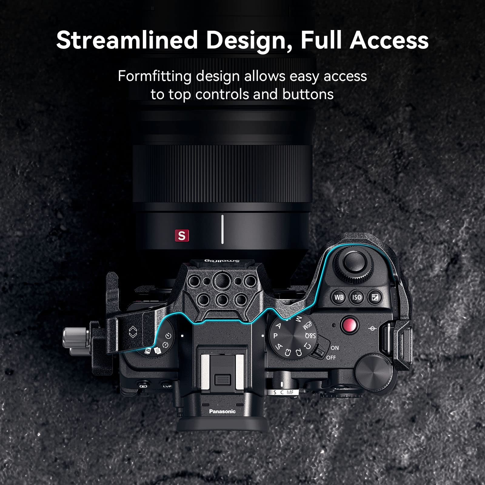 SmallRig Black Mamba Series Camera Cage Kit for Panasonic Lumix S5 II/S5 IIX