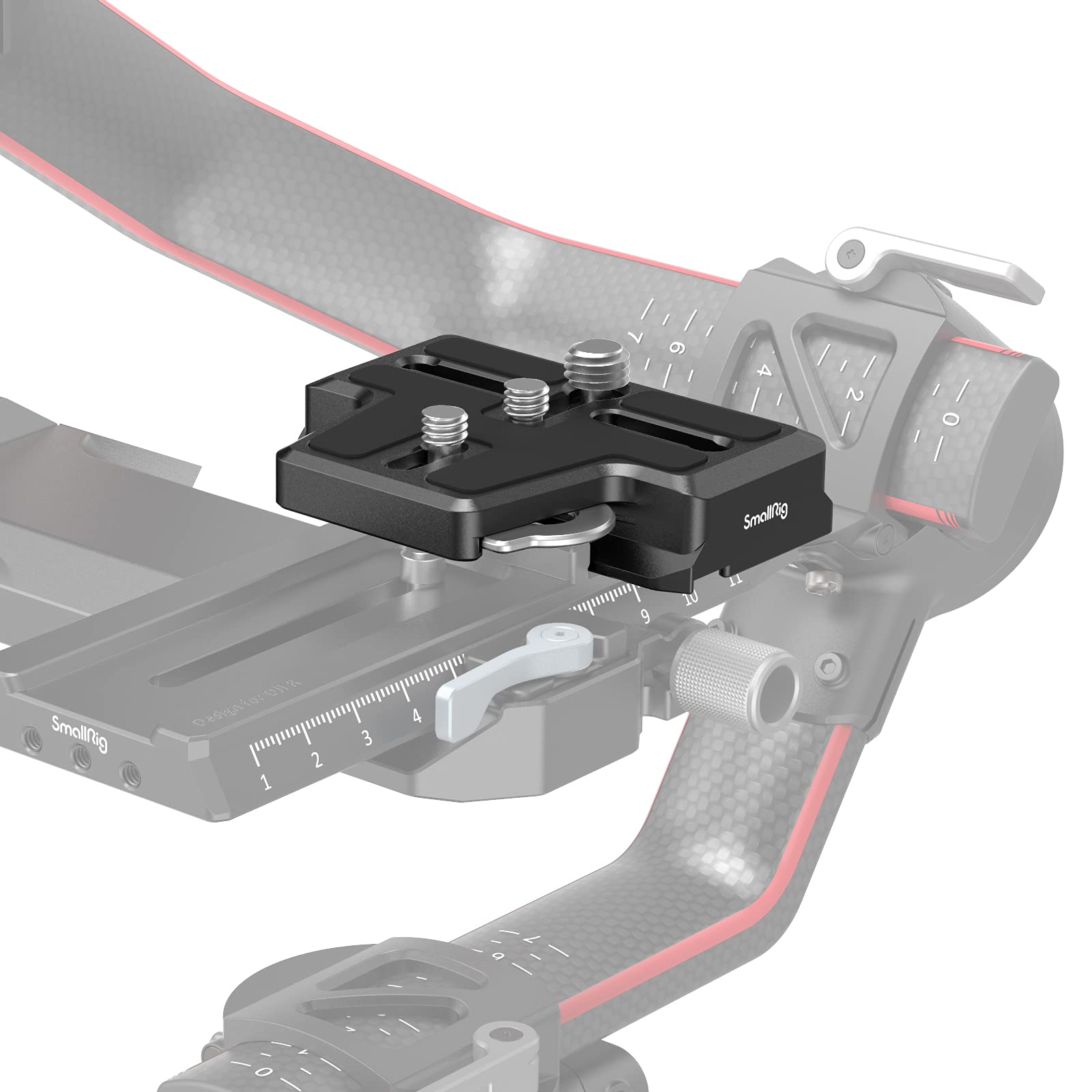 SMALLRIG Extended Quick Release Plate for Arca-Type Standard Compatible with DJI RS 2 / RSC 2 / RS 3 / RS 3 Pro/RS 4/ RS 4 Pro Gimbal - 3162