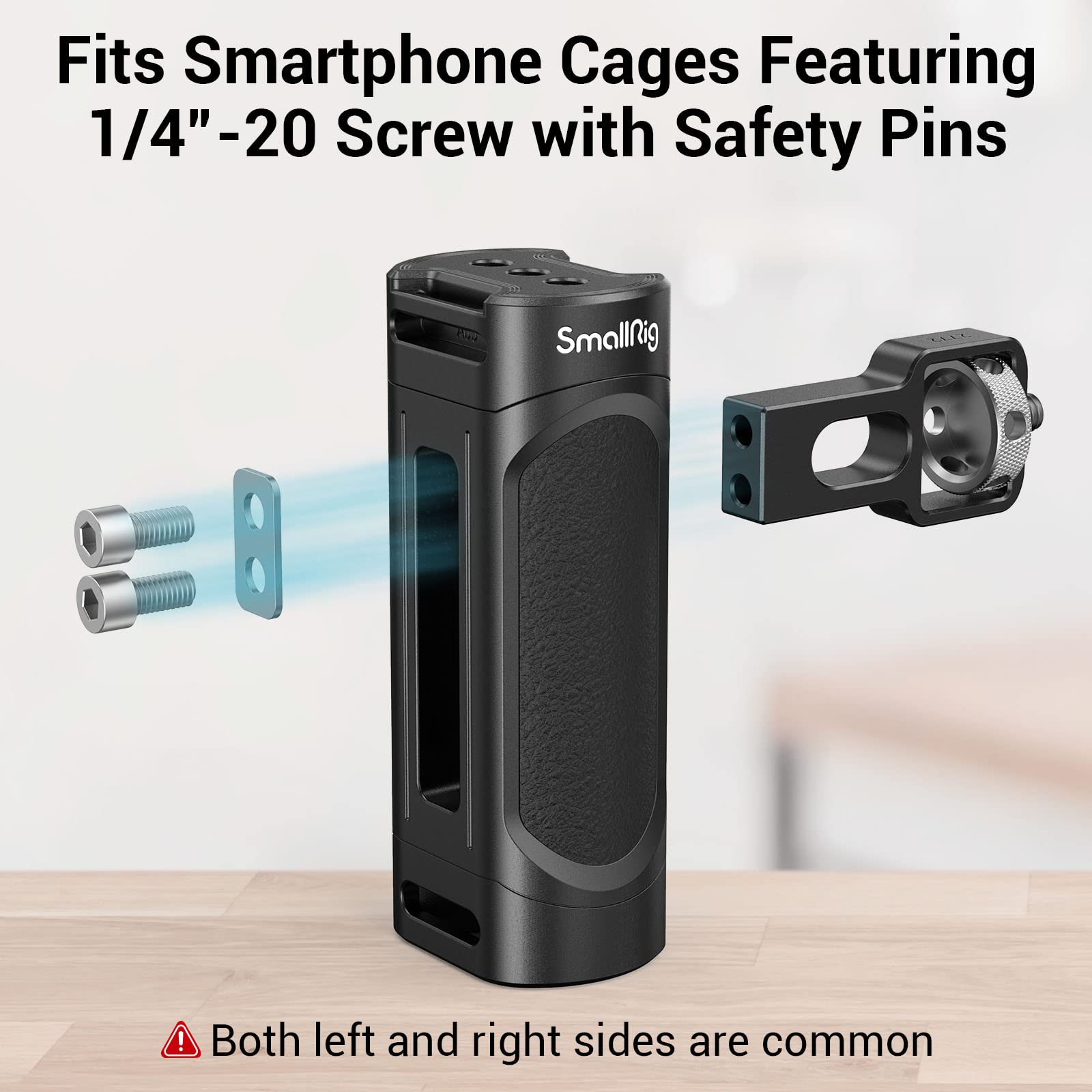 573-smallrig-side-handle-for-smartphone-cage-phone-video-rig-lightweight-w-1-4-threads-2772-6.jpg SmallRig Side Handle for Smartphone Cage Phone Video Rig Lightweight w 1/4 Threads - 2772