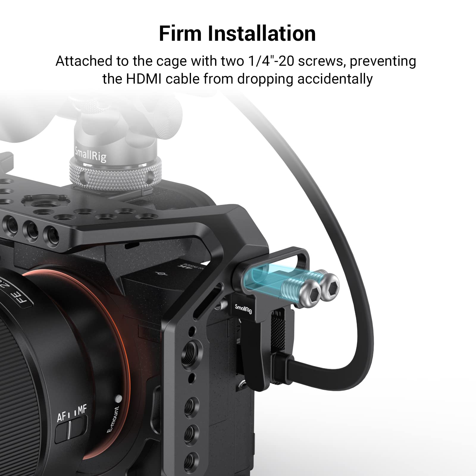 689-smallrig-cable-clamp-for-sony-a7riii-a7iii-a7r-iv-a7-ii-for-fujifilm-for-nikon-z5-z6-z7-for-canon-rp-3637-4.jpg SmallRig Cable Clamp for Sony A7RIII / A7III / A7R IV / A7 II, for FUJIFILM for Nikon Z5/Z6/Z7, for Canon RP – 3637