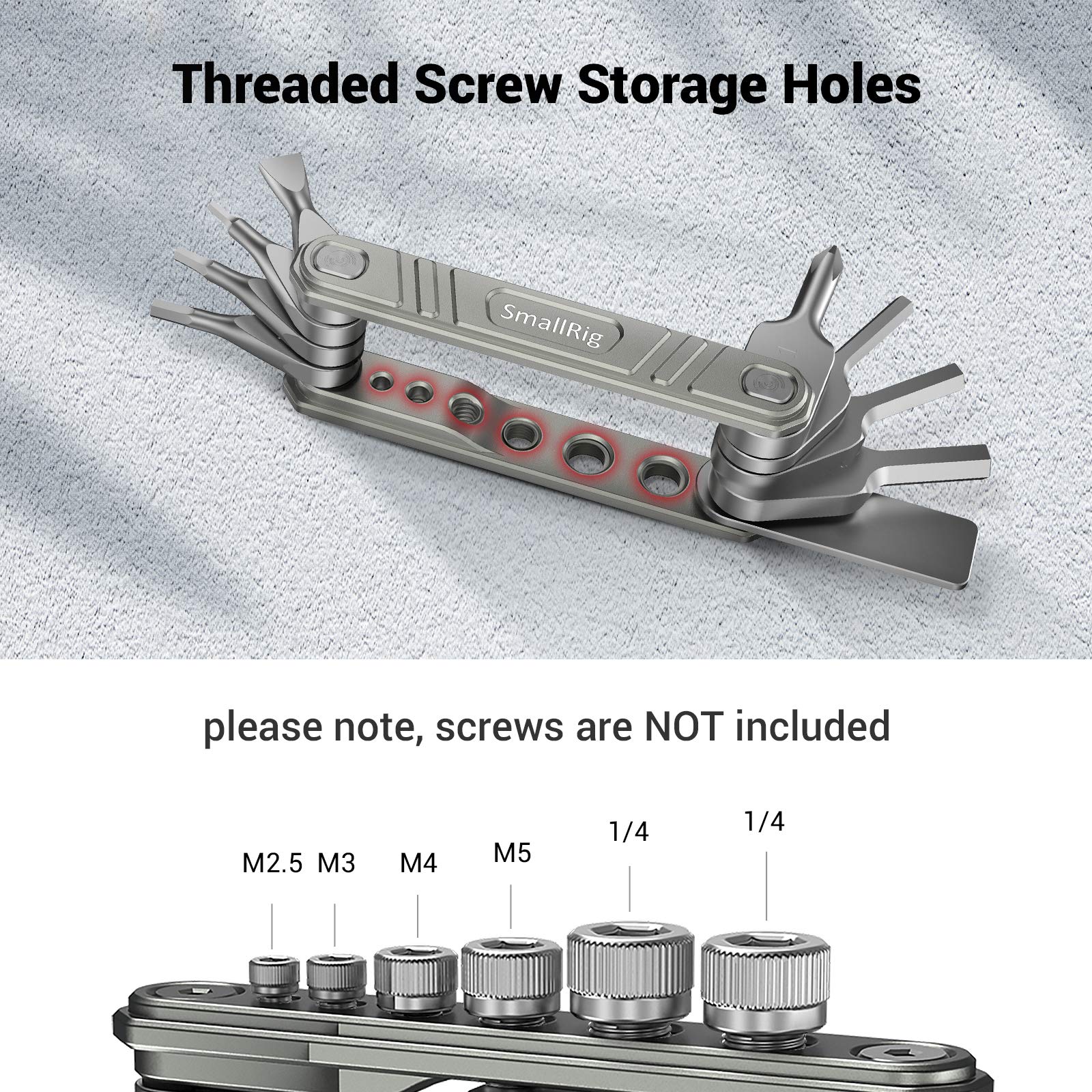 833-smallrig-universal-folding-tool-multi-tool-for-videographers-tool-set-with-nine-functional-tools-included-tc2713-3.jpg SMALLRIG Universal Folding Tool Multi-Tool for Videographers, Tool Set with Nine Functional Tools Included - TC2713