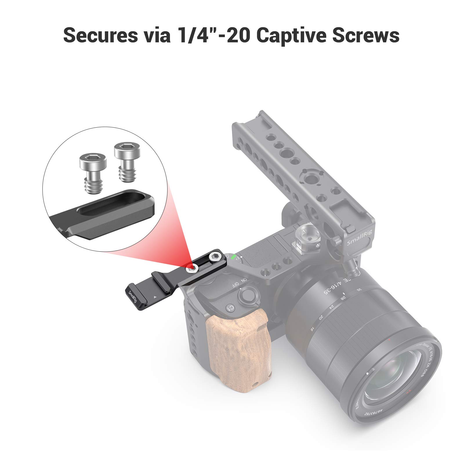 840-smallrig-cold-shoe-extension-outrigger-shoe-mount-adapter-for-microphone-evf-and-camera-accessories-2879-5.jpg SMALLRIG Cold Shoe Extension, Outrigger Shoe Mount Adapter for Microphone, EVF and Camera Accessories - 2879