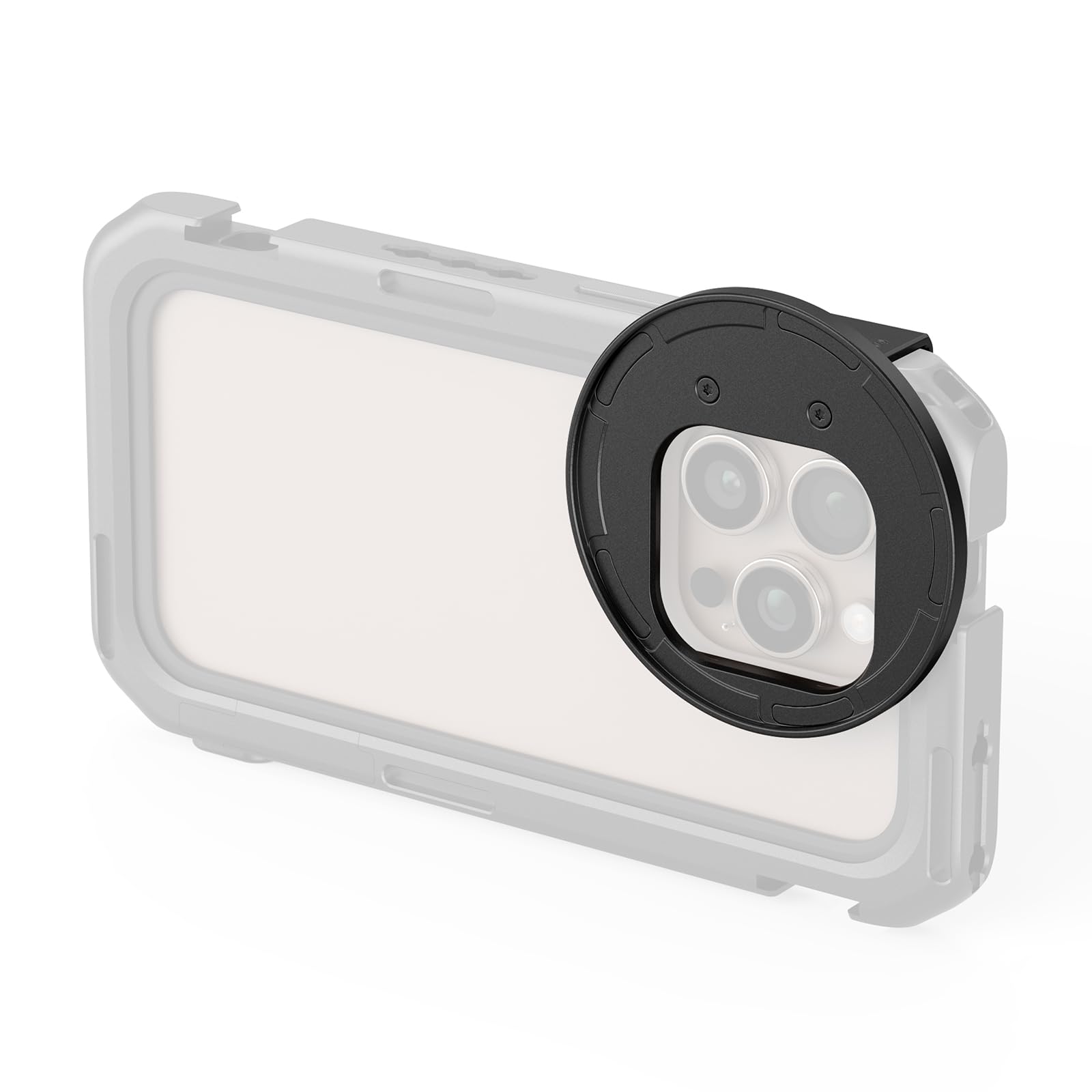 SmallRig 67mm Magnetic Filter Adapter Side Mount Version for iPhone 16 Series Cages, Quick Release Phone Lens Filter Ring, for iPhone 16 Pro Max Cage 5006/16 Pro Cage 5008-5010